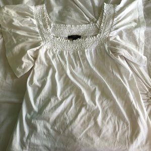 Classic White J.Crew top